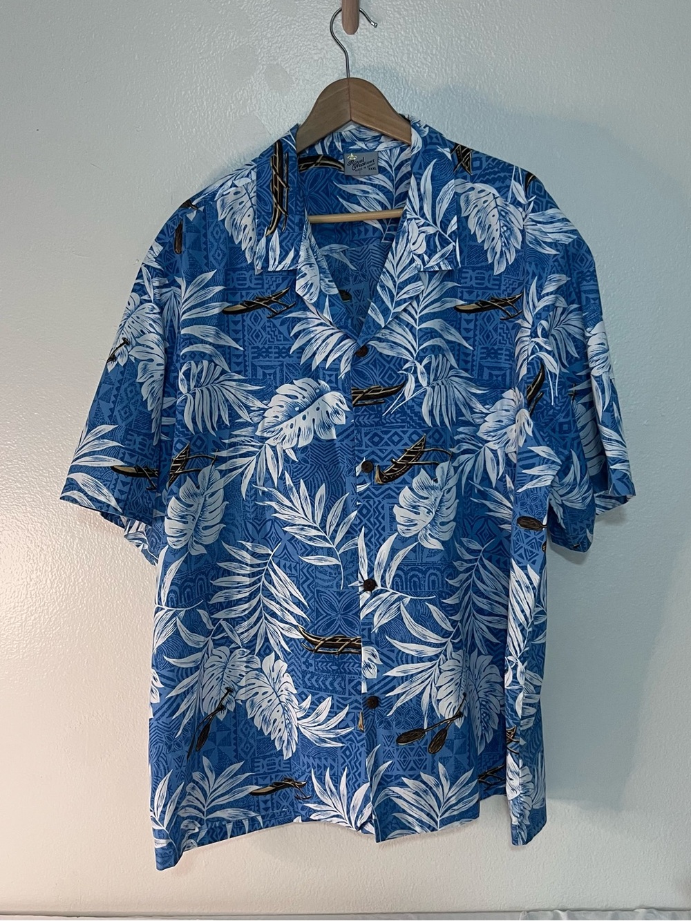 Vintage RoyalCreations Mens 3XL Authentic Hawaiian Short Sleeve Button Up Shirt